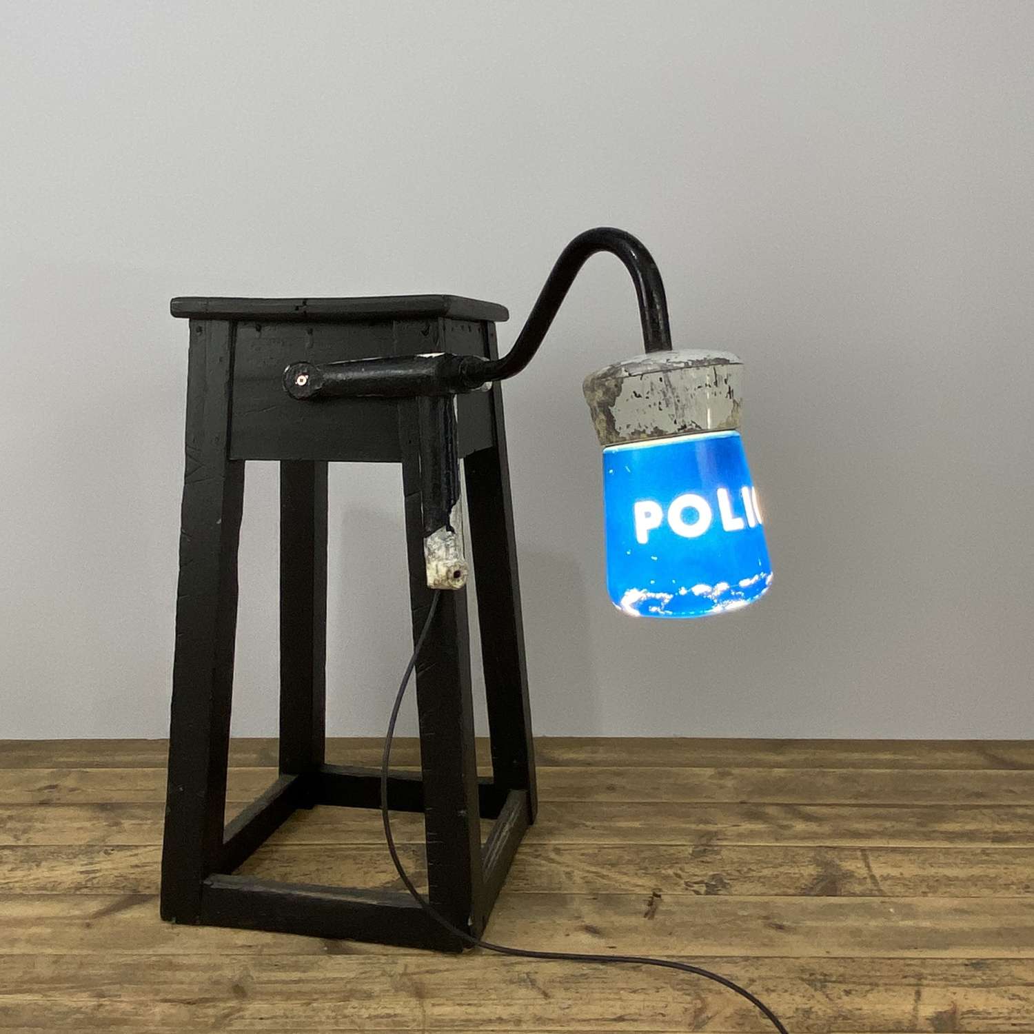 Illuminated Police lantern