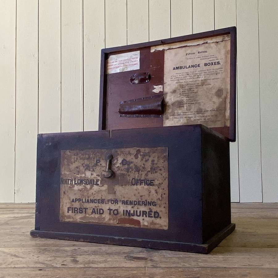Furness railway first aid box