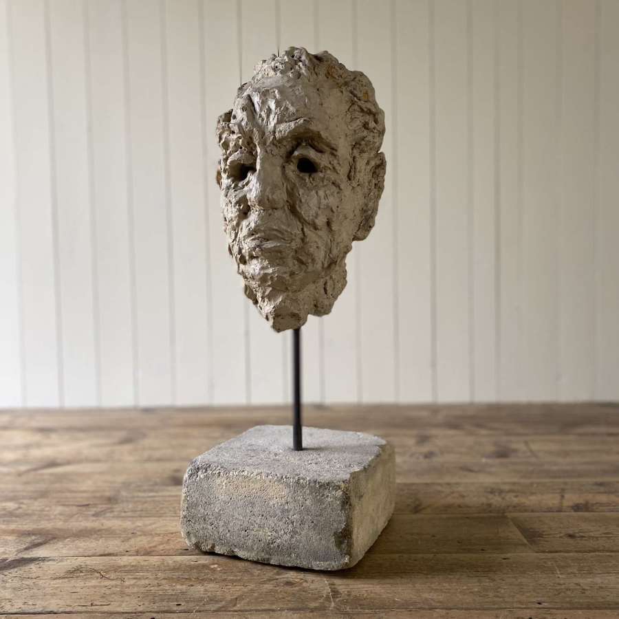 Elderly gentleman sculpture
