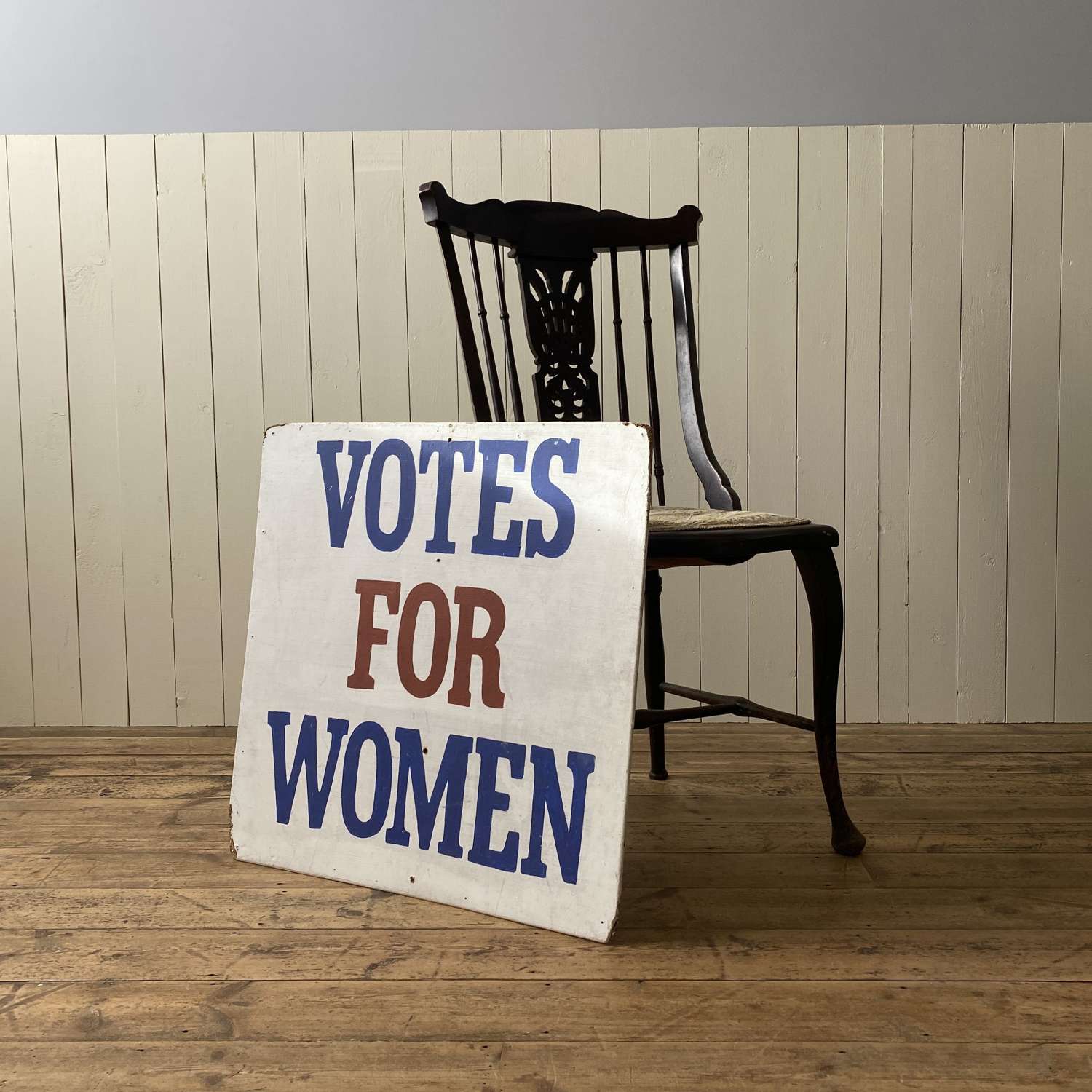 Votes for women sign