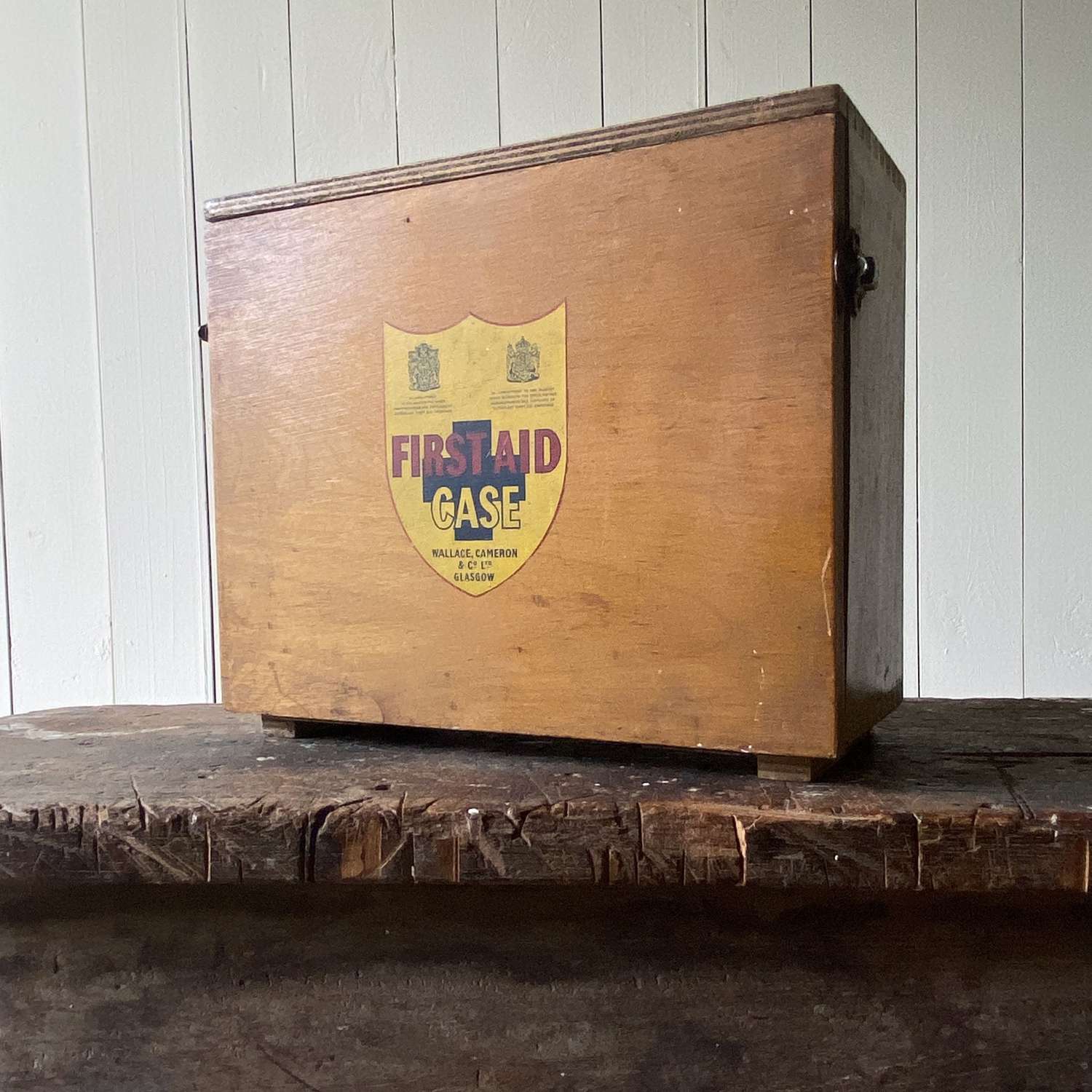 Vintage first aid box