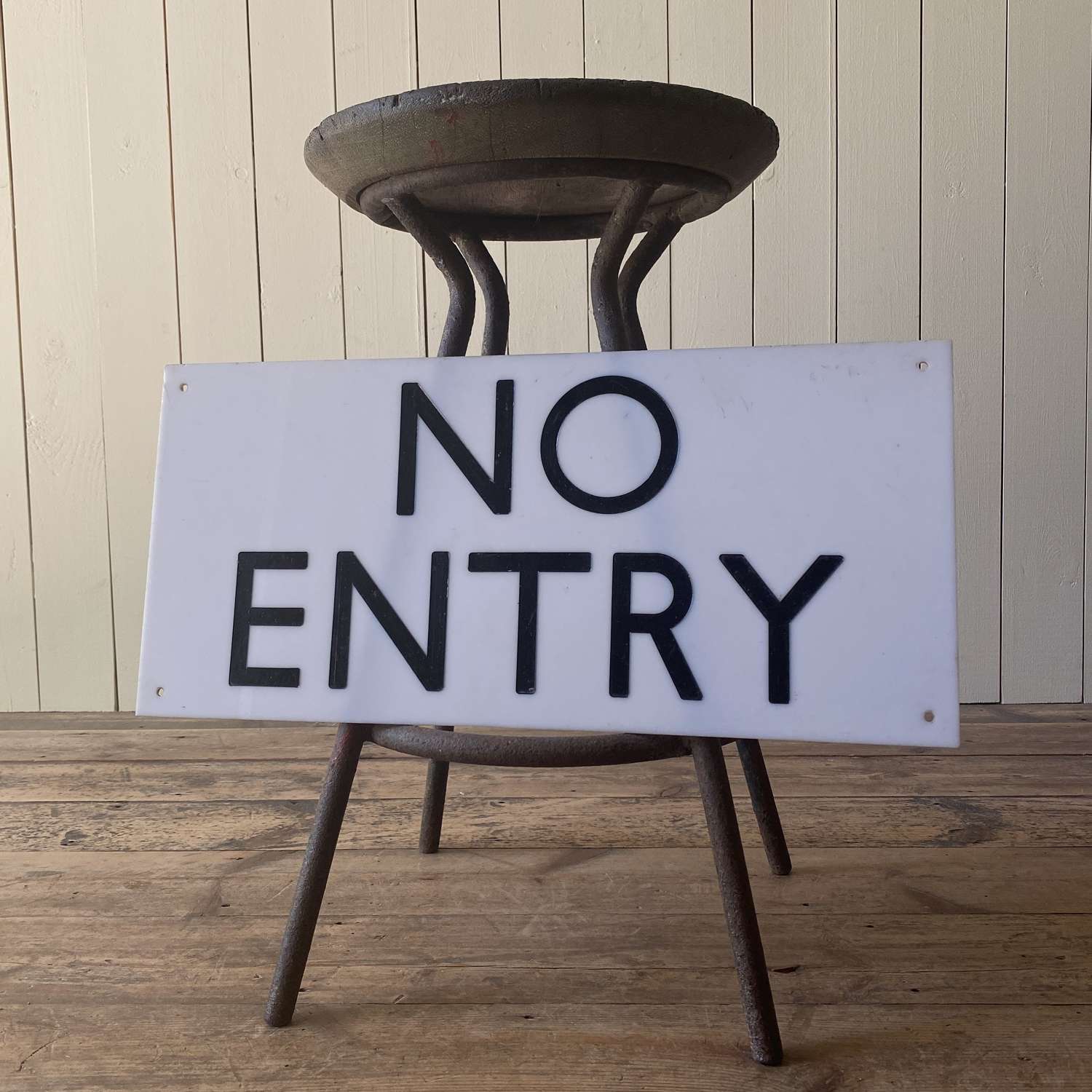 No Entry sign