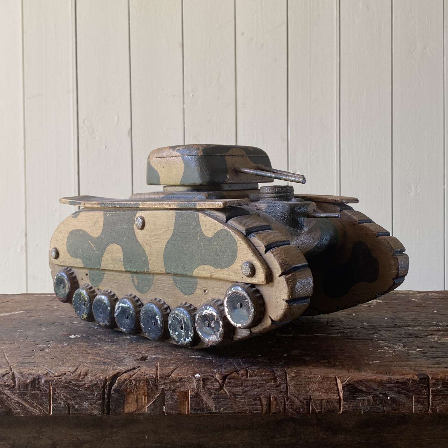 Scratch Built Wooden Tank