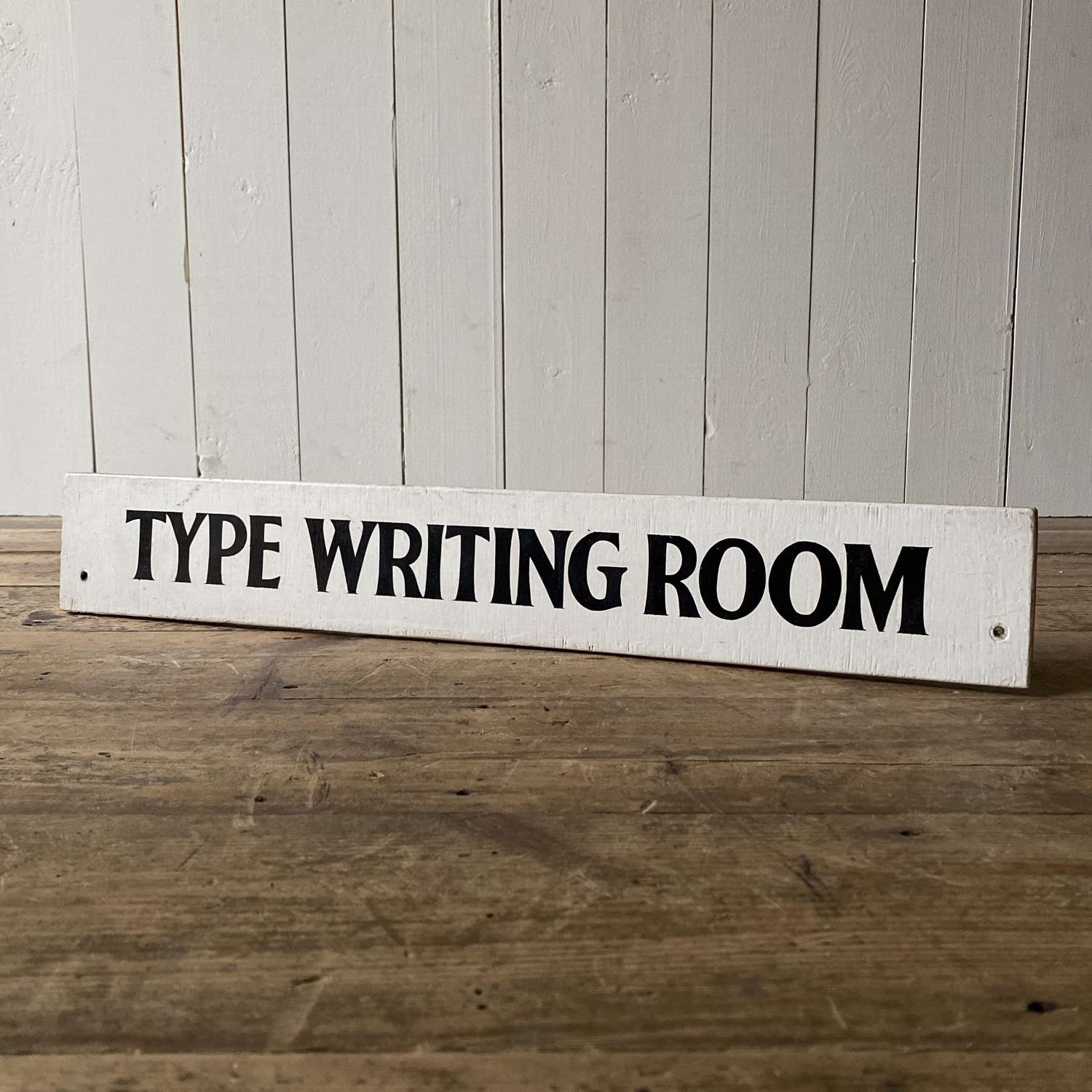 Type Writing Room Sign