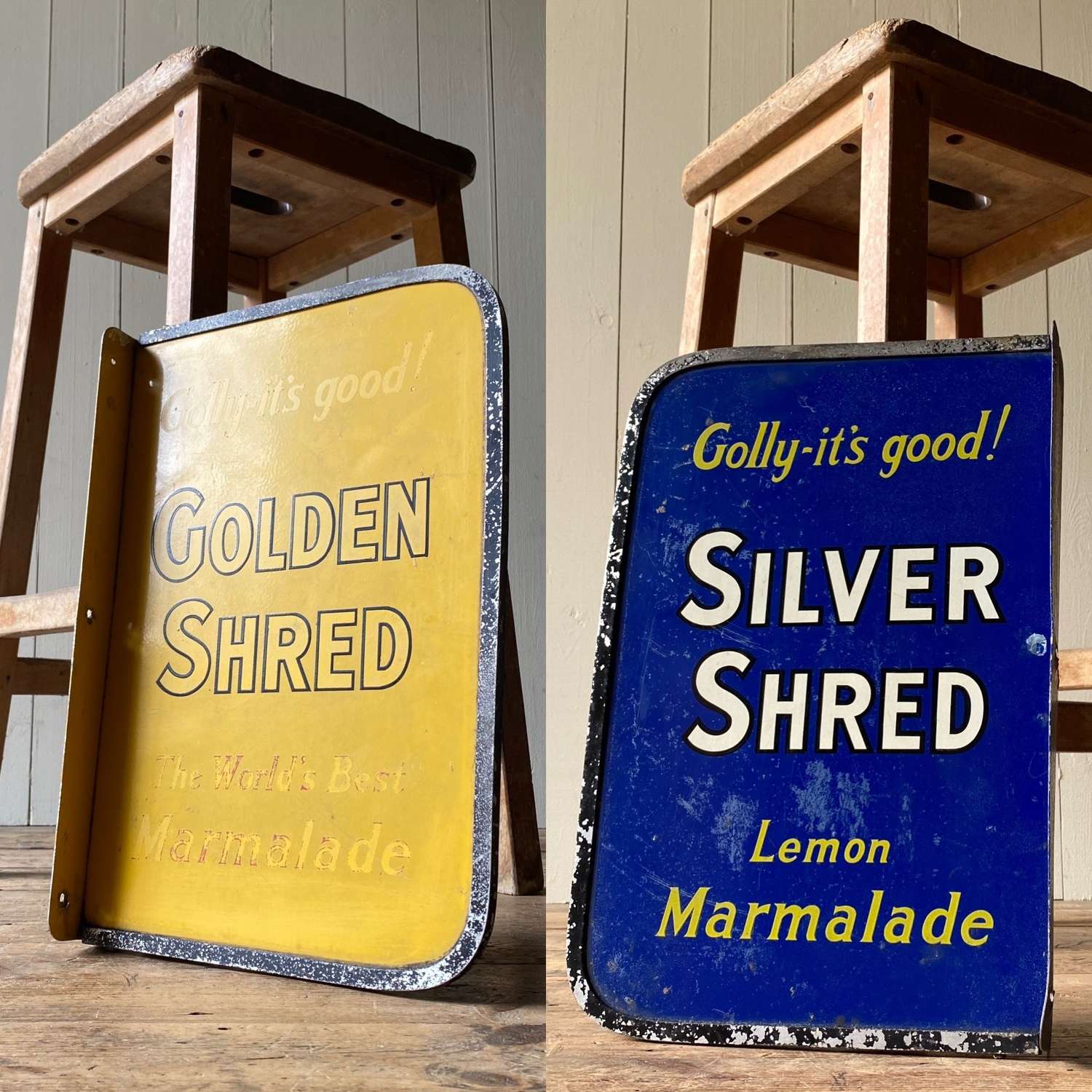 Vintage Double Sided Marmalade Sign
