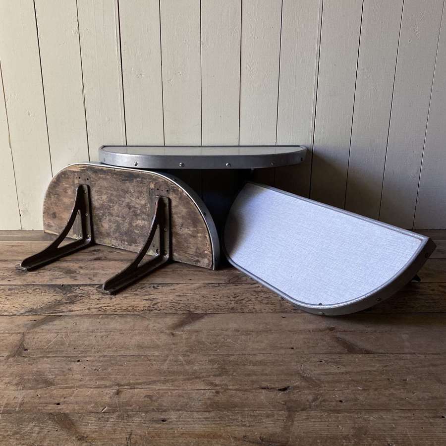 Vintage Railway Carriage Tables