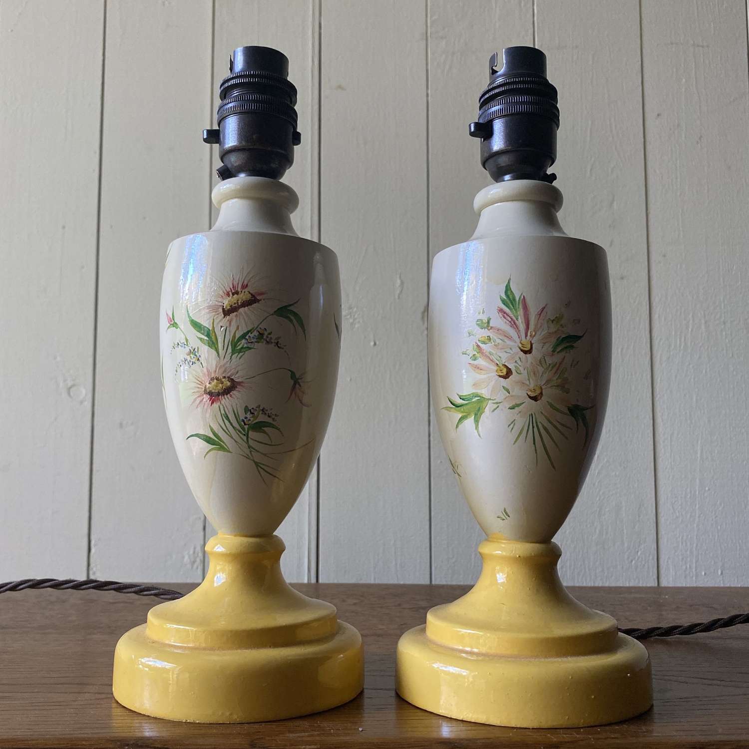 Vintage Painted Lamps