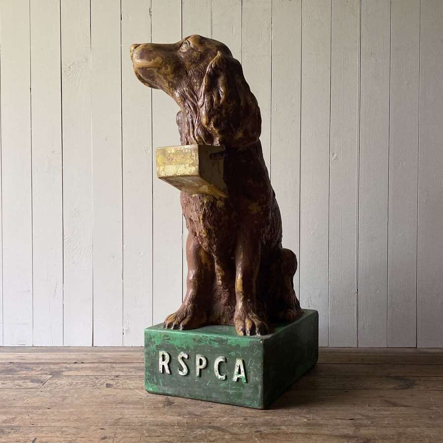 Vintage Charity Collection Box - RSPCA Dog