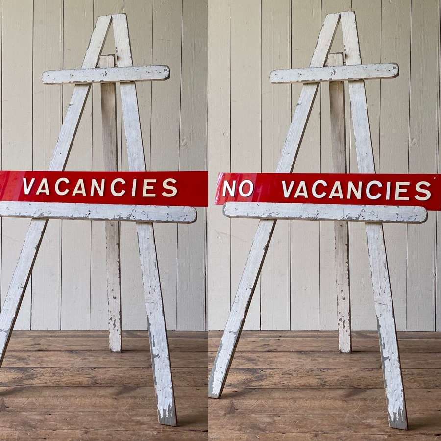 Vacancies/No Vacancies Double Sided Sign