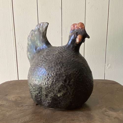 Mid Century Ceramic Hen