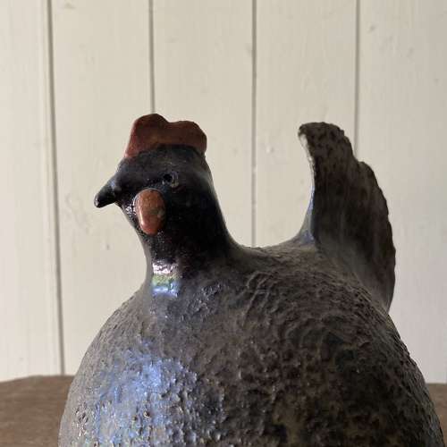Mid Century Ceramic Hen