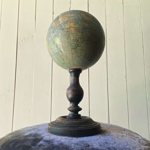 Small Antique Travel Globe