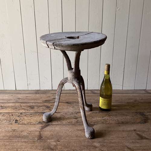 Antique Workshop Stool