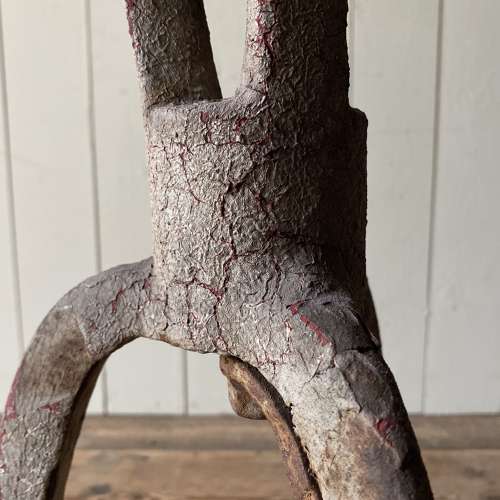 Antique Workshop Stool