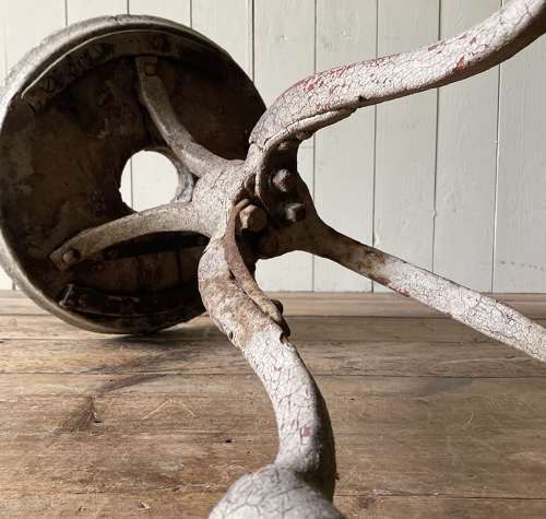 Antique Workshop Stool