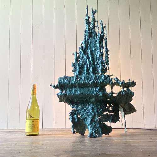 1960’s Metal Sculpture Lamp