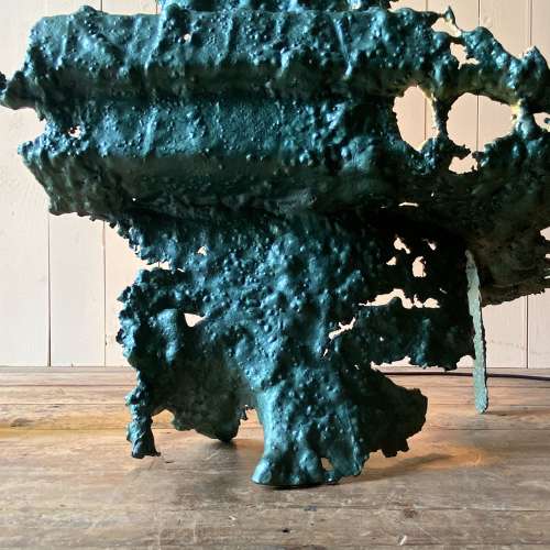 1960’s Metal Sculpture Lamp