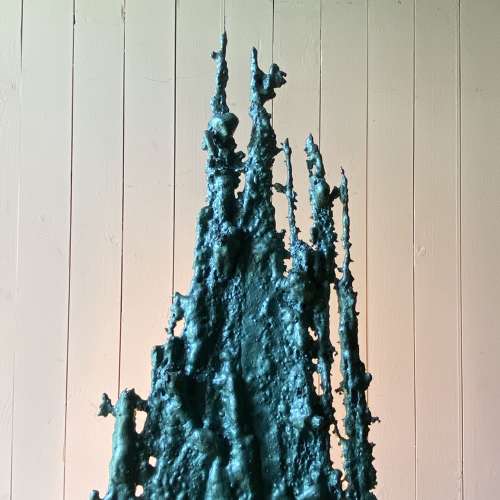 1960’s Metal Sculpture Lamp