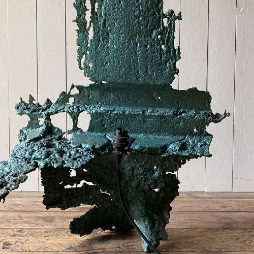 1960’s Metal Sculpture Lamp