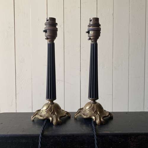 Vintage Column Table Lamp
