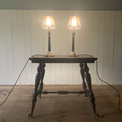 Vintage Column Table Lamp