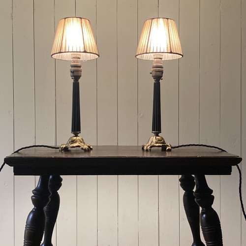 Vintage Column Table Lamp