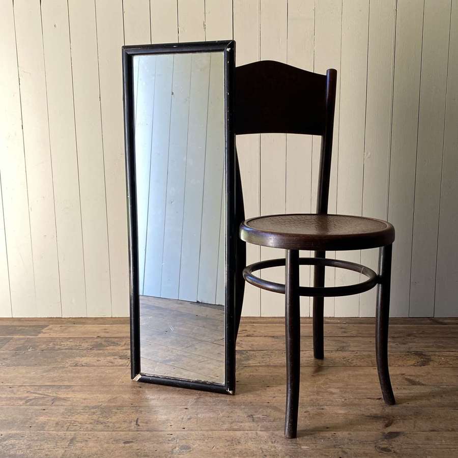 Vintage Bullnosed Tailors Mirror