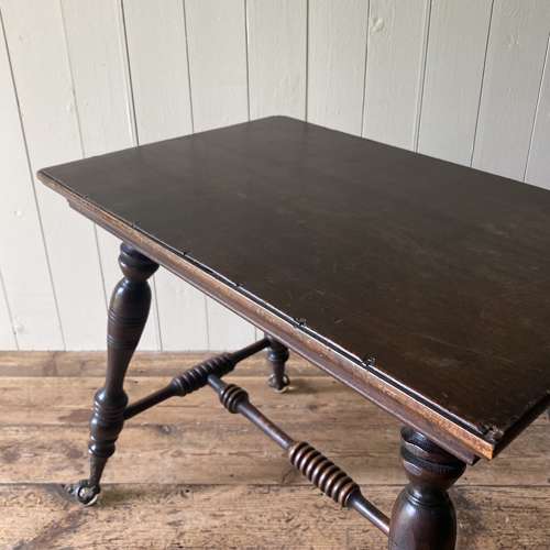 Antique Crystal Ball & Claw Foot Table