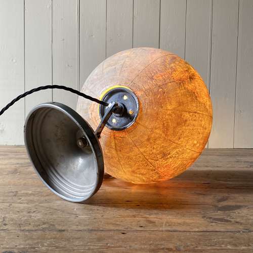 Vintage 1960’s Glass Illuminated Globe