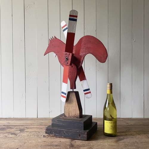 Vintage Cockerel Whirligig