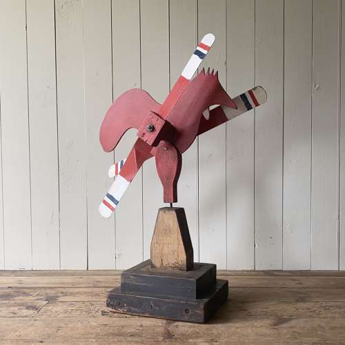 Vintage Cockerel Whirligig
