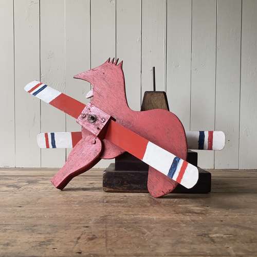 Vintage Cockerel Whirligig