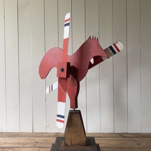 Vintage Cockerel Whirligig