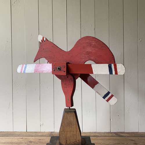 Vintage Cockerel Whirligig