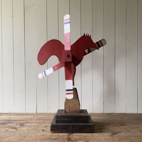 Vintage Cockerel Whirligig