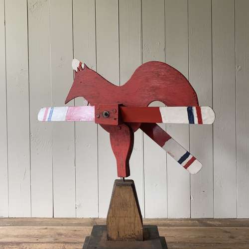Vintage Cockerel Whirligig