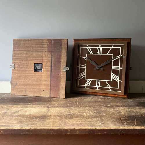 Vintage Bronze Cinema Clocks