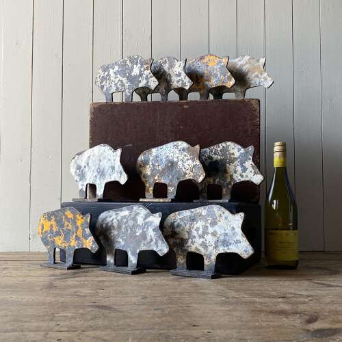 Metal Shooting Targets - Boar/Pig