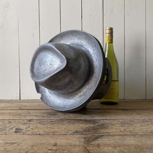 Vintage Alloy Hat Mould