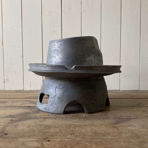 Vintage Alloy Hat Mould