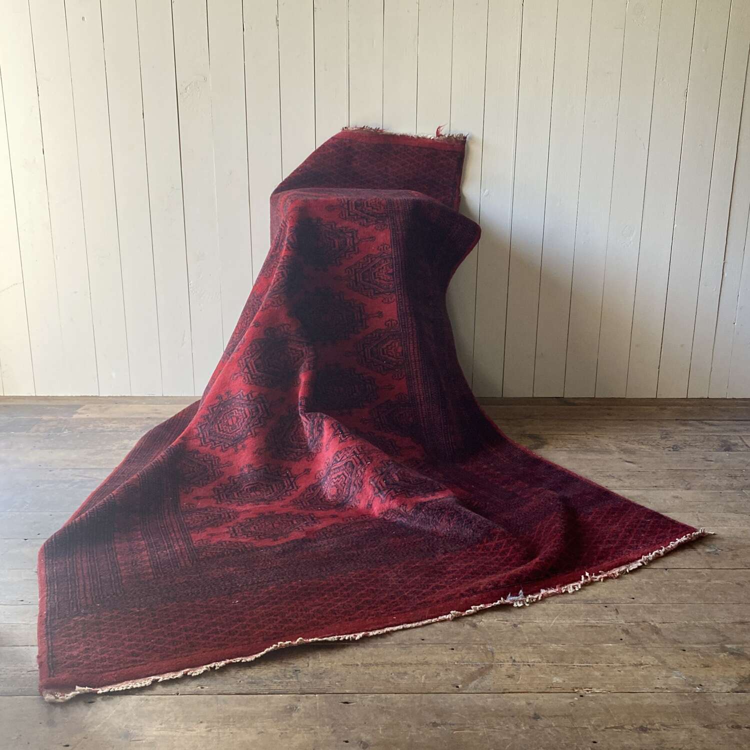Vintage Afghan Rug