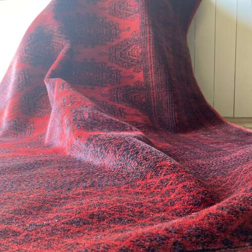 Vintage Afghan Rug