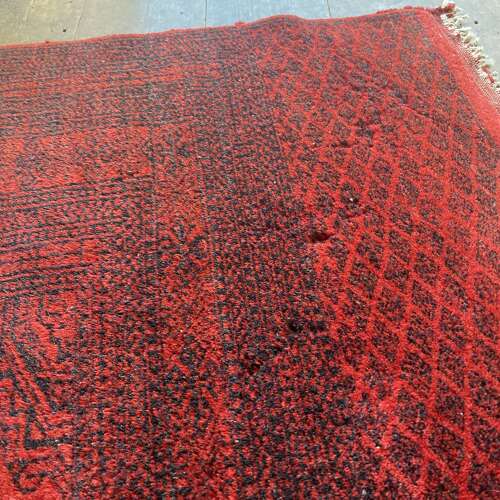 Vintage Afghan Rug