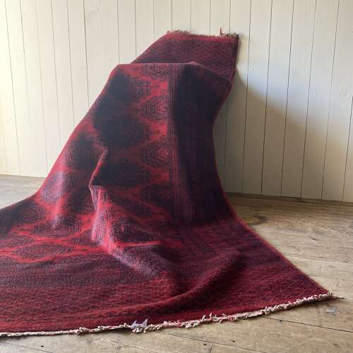 Vintage Afghan Rug