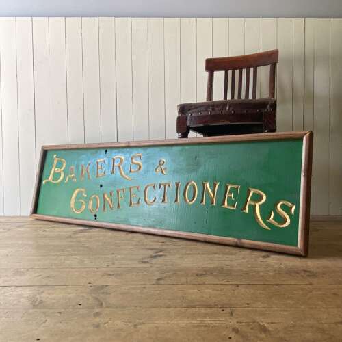 Antique Bakers & Confectioners Sign