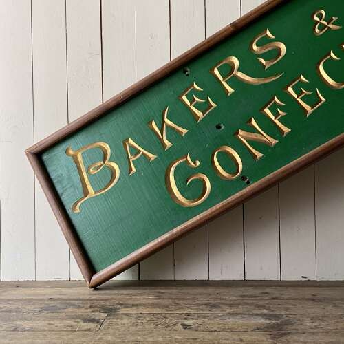 Antique Bakers & Confectioners Sign