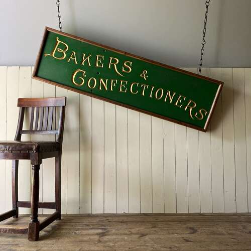 Antique Bakers & Confectioners Sign