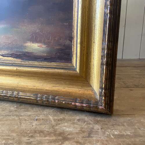 Vintage Oil Painting - Floral Display