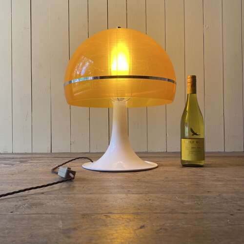 Mid Century Mushroom Lamp
