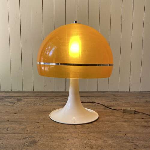 Mid Century Mushroom Lamp